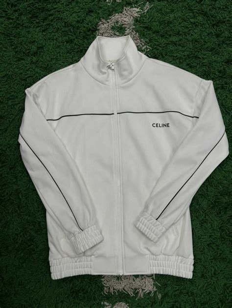 celine track jacket|celine jacket price.